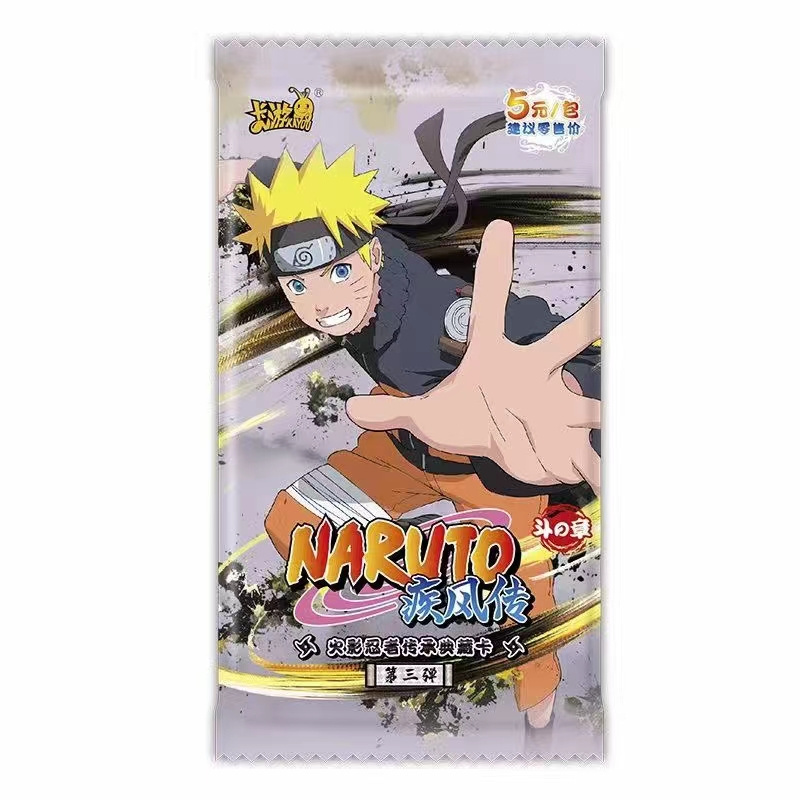 Kayou Trading Card Game Booster 48 Boxes Wholesale Narutoes Lover Collection Paper Playing Cards for Narutoes Fans