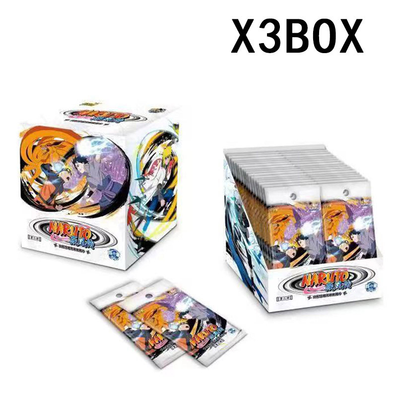 Wholesale KAYOU Narutoes Cards  Booster Box Custom Playing Cards   Narutoes Packed Trading Games Cards