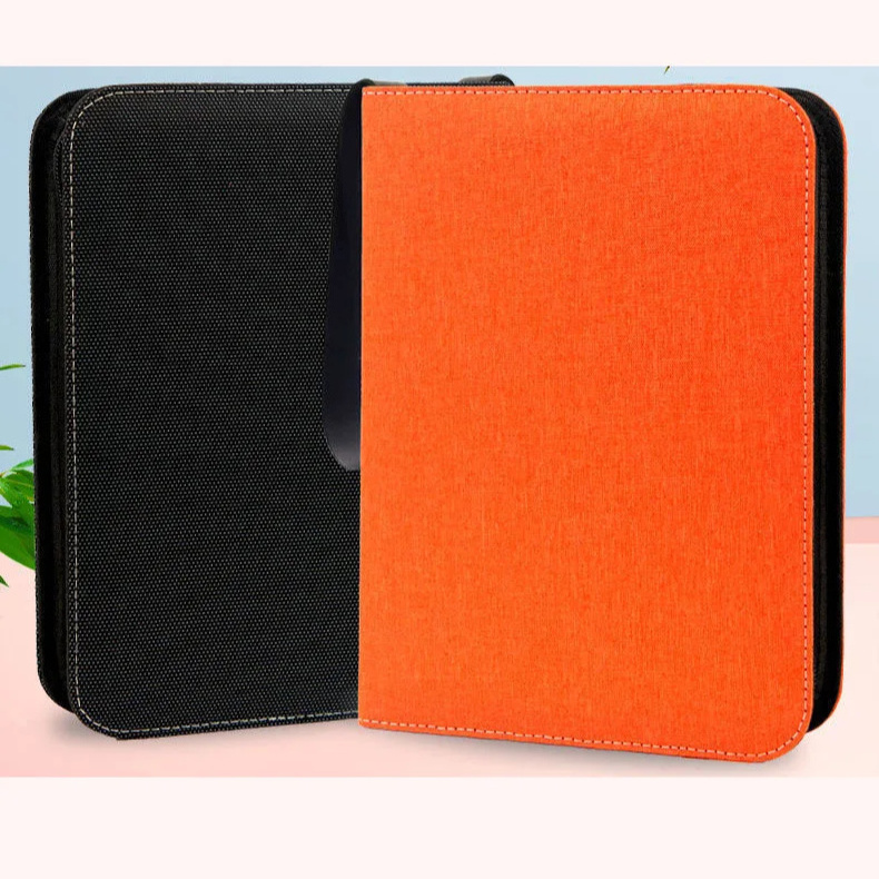 Card book nine grid high-capacity card collection business card holder storage bag, transparent loose leaf zipper bag