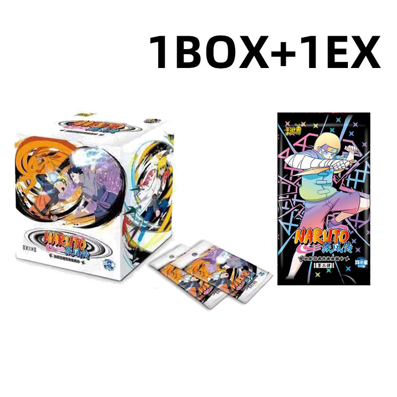 Wholesale KAYOU Narutoes Cards  Booster Box Custom Playing Cards   Narutoes Packed Trading Games Cards