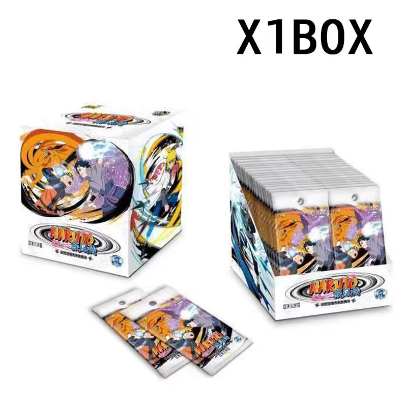 Wholesale KAYOU Narutoes Cards  Booster Box Custom Playing Cards   Narutoes Packed Trading Games Cards