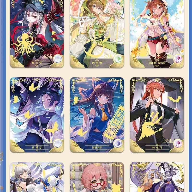 Wholesales Original 48BOX Goddess Story Sexy Swimsuit  Collection 4R/CR+1SR/SCR Higher Rarity Girls Bikini Playing Cards