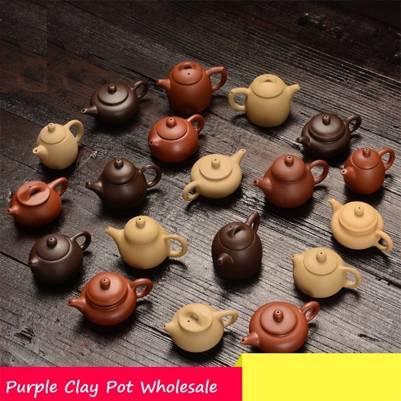 Christmas Gift Authentic Purple Clay Zisha Teapot Luxury Tea Accessories