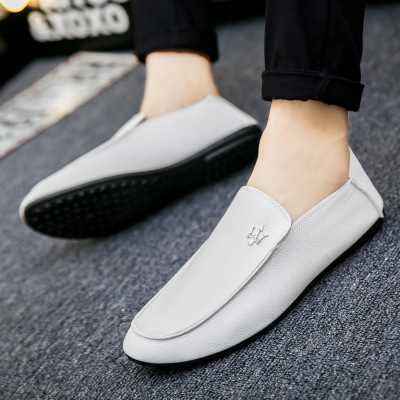 Spring and Summer Men's Shoes Social Guys Leisure Tide Shoes Peas Men Lazy People Shoes Foot Foot