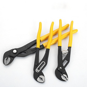 Chrome vanadium steel Button type ratchet automatic adjustment channel lock pliers monkey plier water pump pliers