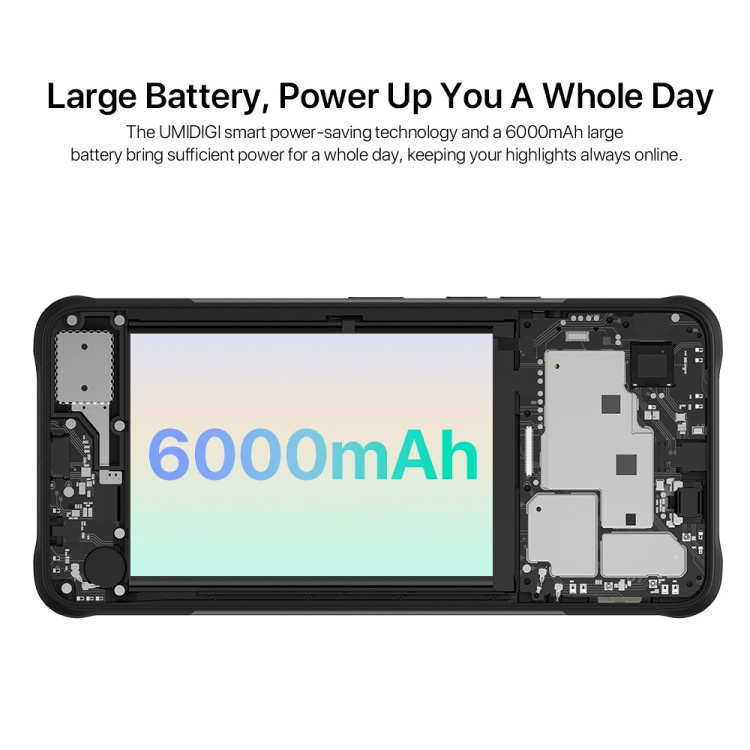 New Arrival UMIDIGI G5 Mecha Smartphone Rugged Phone 6.6 inch 8GB+128GB Celulares 60000mAh Android Mobile phones