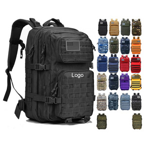 45L Rucksacks Hiking Hunting Back Pack Travel Outdoor Sport Fitness  GYM Bag Tactical Backpack