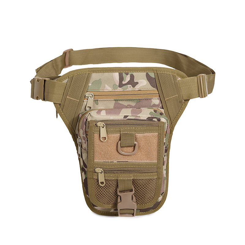 Fashion Men Tactical Thigh Bag Utility Waist Pack Pouch Adjustable Hiking Male Waist Hip Tactical Leg Bag