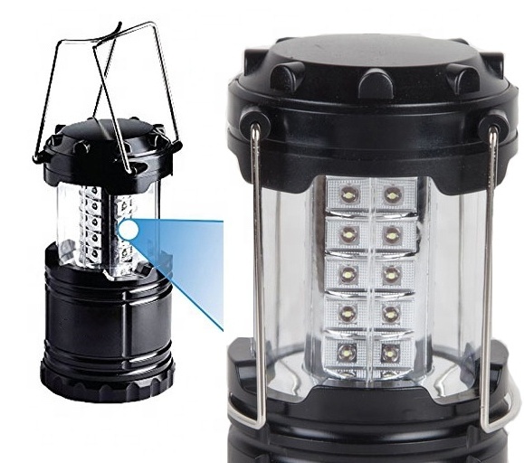 Outdoor Hiking Emergencies Portable Bright Camping Collapsible Light 30 LED Camping Lantern