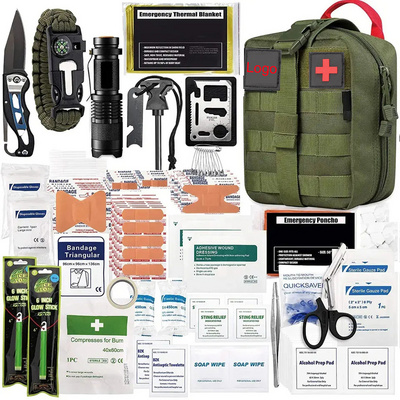 Manufacturer First Aid Emergency Medical Outdoor Survival Kit First Aid Kits Emergency Camping Equipment Survival First Aid Kit