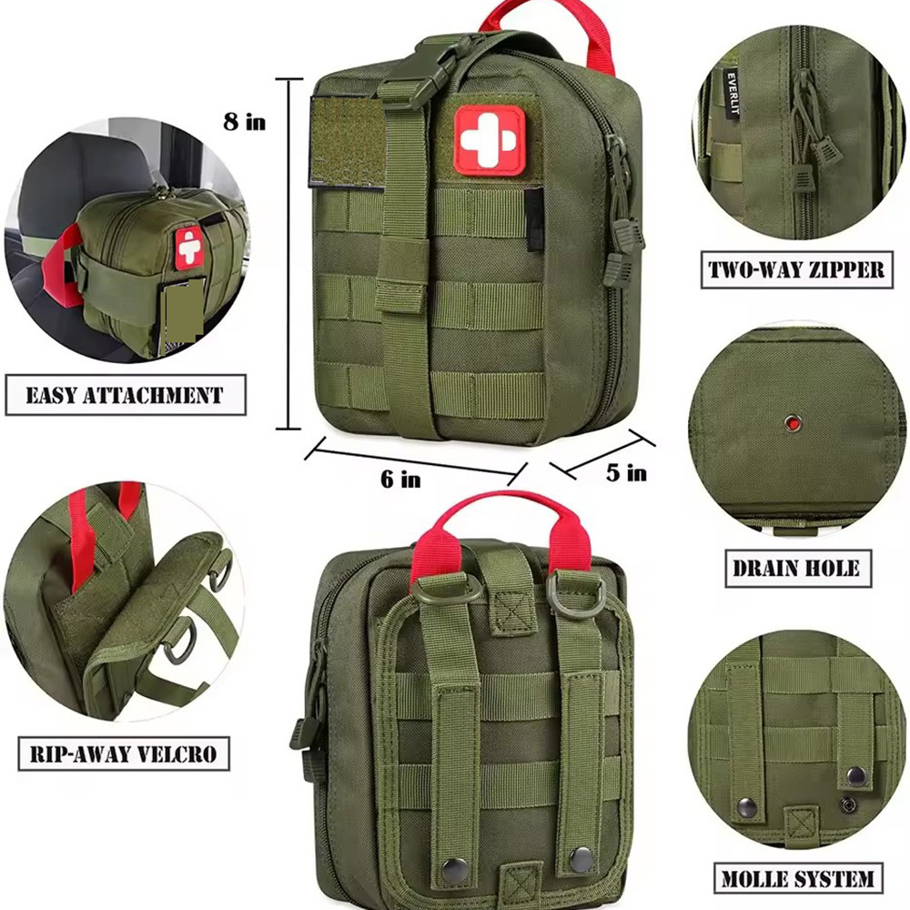 Manufacturer First Aid Emergency Medical Outdoor Survival Kit First Aid Kits Emergency Camping Equipment Survival First Aid Kit