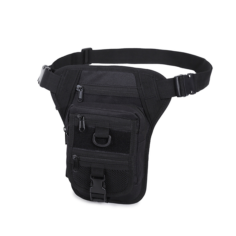 Fashion Men Tactical Thigh Bag Utility Waist Pack Pouch Adjustable Hiking Male Waist Hip Tactical Leg Bag