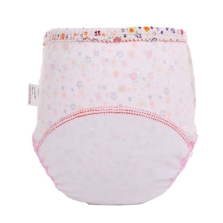 Newborn Baby Washable Diapers Wholesale Baby Pants Breathable Organic Cotton Cloth Diapers For Baby