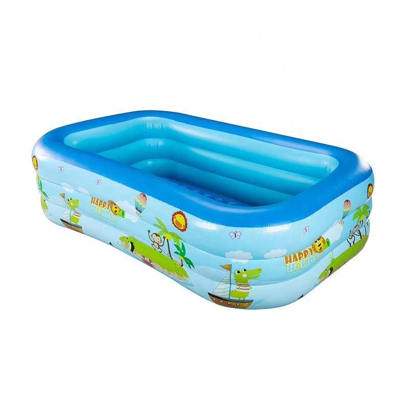 PVC folding children's inflatable swimming pool household outdoor large bath tub thickened plastic swimming pool