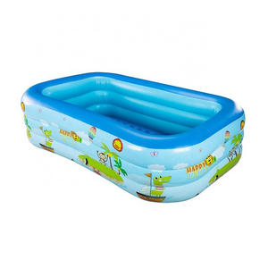 PVC folding children's inflatable swimming pool household outdoor large bath tub thickened plastic swimming pool