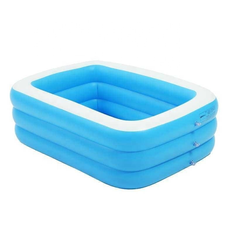 Amazon top seller Inflatable plastic bath tub adults children bath bucket household plastic foldable inflatable bathtub