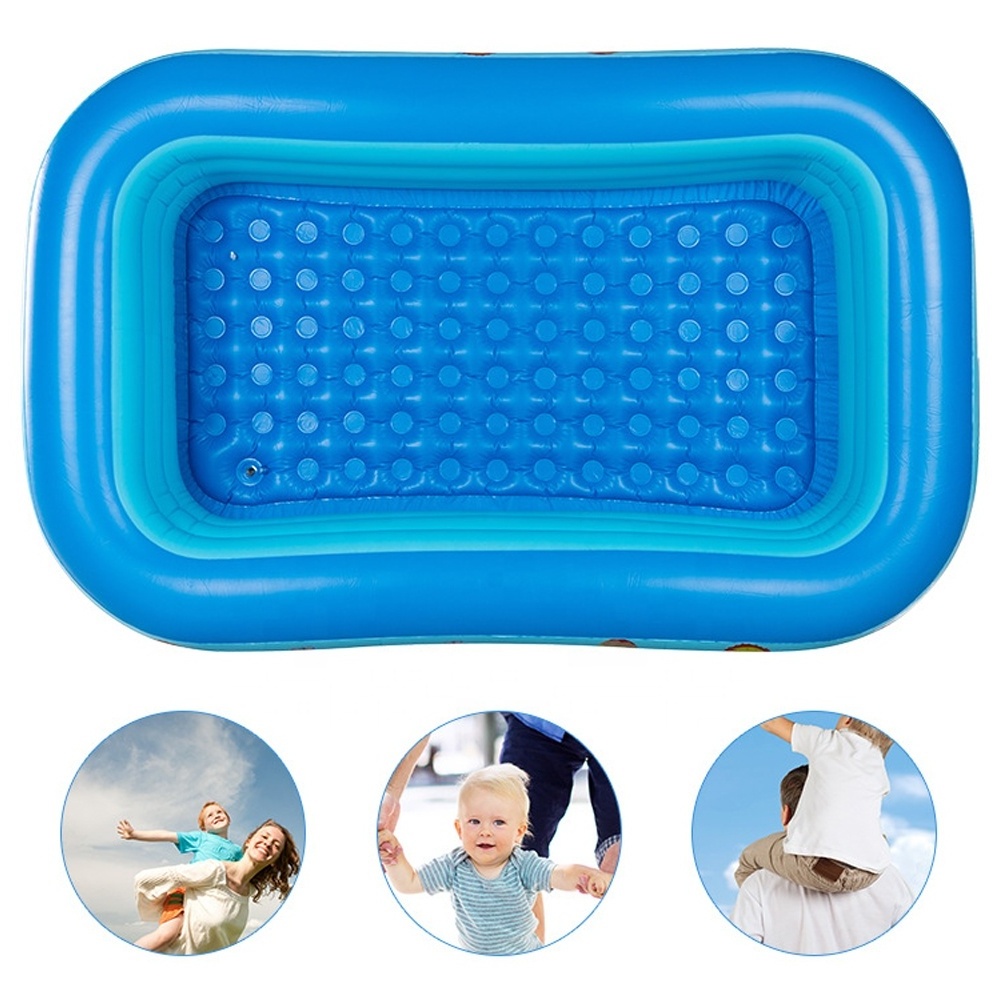 PVC folding children's inflatable swimming pool household outdoor large bath tub thickened plastic swimming pool