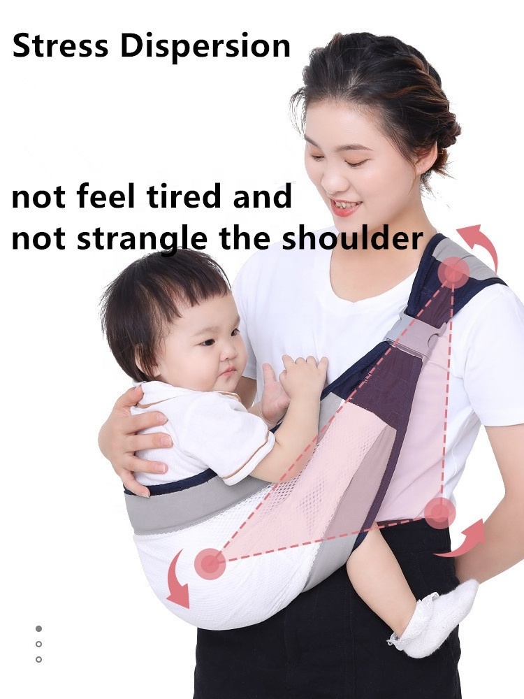 Hot Sale New Arrive Multi-functional Baby Strap Stress Dispersion Baby Carrier Backpack breathable mesh baby carriers