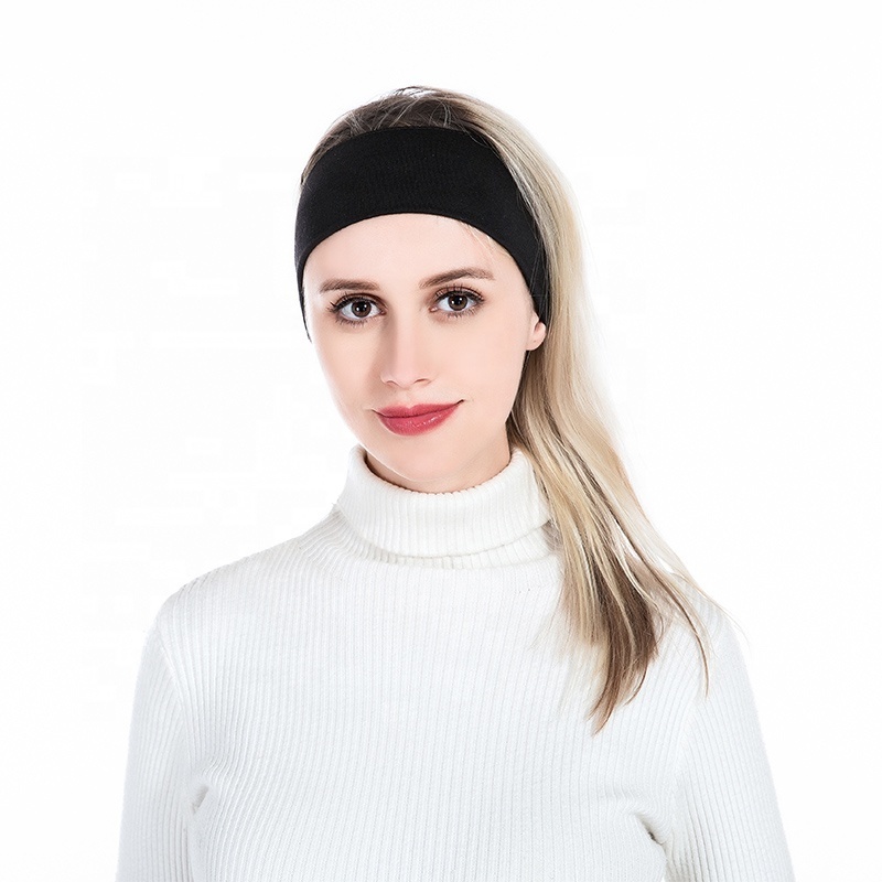 Popular high quality hair band women cotton sport girl yoga headband custom logo headband wholesale