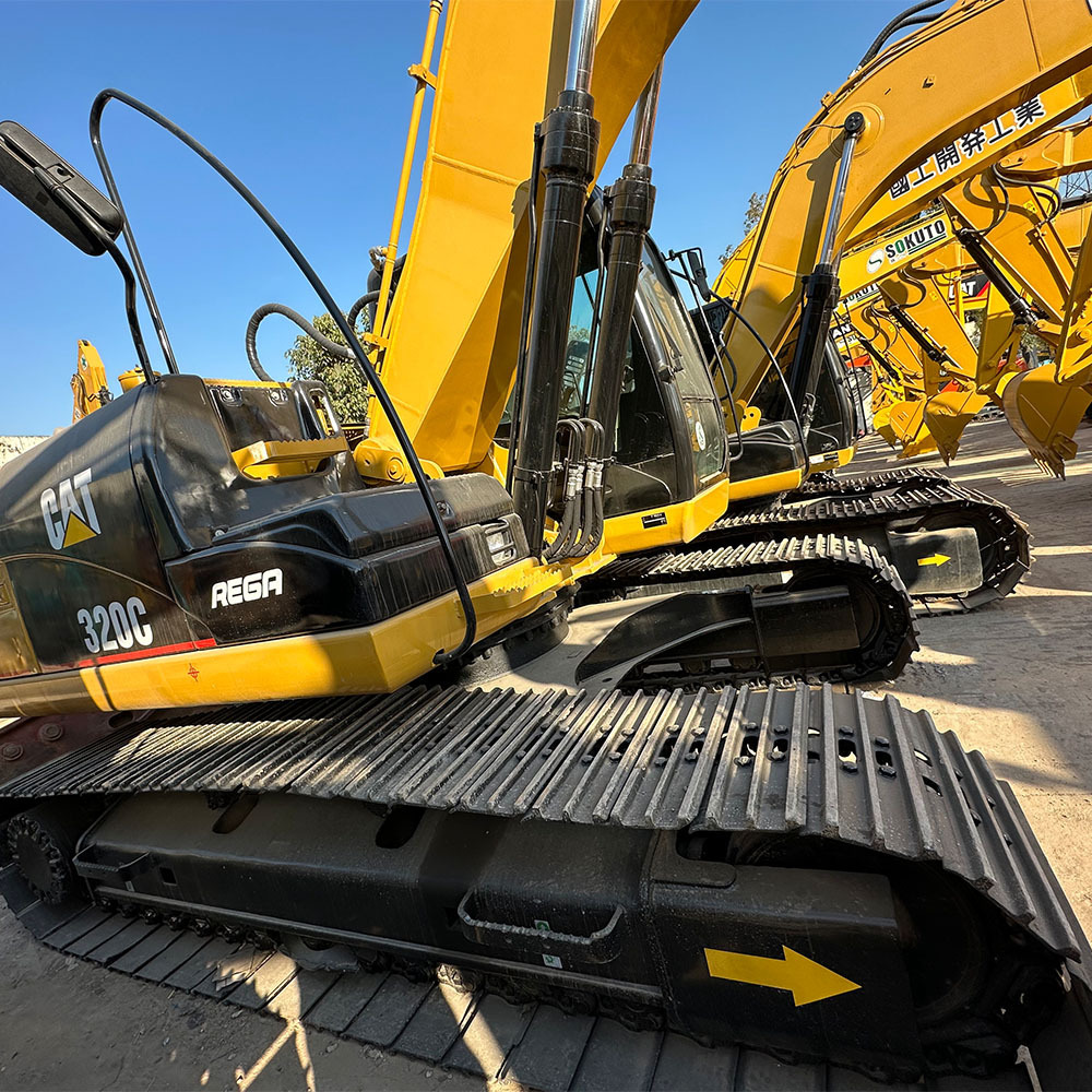 Used Cat 20ton Excavator Caterpillar Excavadora 320c 320d 325bl Used Caterpillar Excavator 320 Cat 320c Excavator for Sale