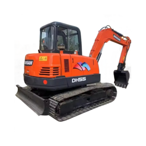 Doosan DH 55 Used Excavator Mini Excavator 5 Ton Doosan DH55 Original Doosan nice condition