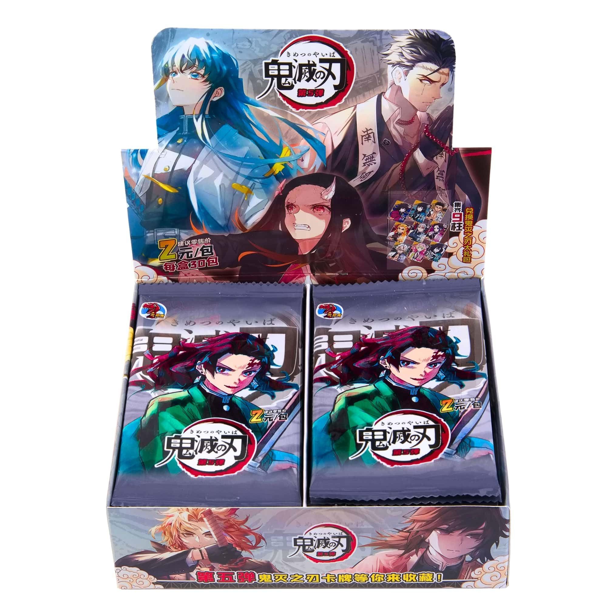 Wholesale Anime Card WRLD Demon Slayer Cards Box Booster Packs TCG CCG Collectable Playing Trading Card