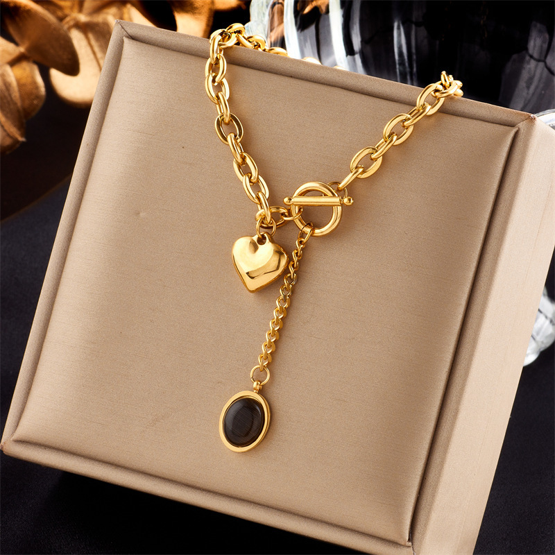 SMing Collection of necklaces Wholesale Stainless Steel Gold Plated Luxury Women Customize Necklace Fashion Jewelry Pendants