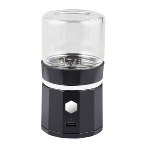 Premium Auto Grinder Electric Herb Grinder 400mah Battery Tobacco Crusher With Child Lock Protection Smoke Accessories