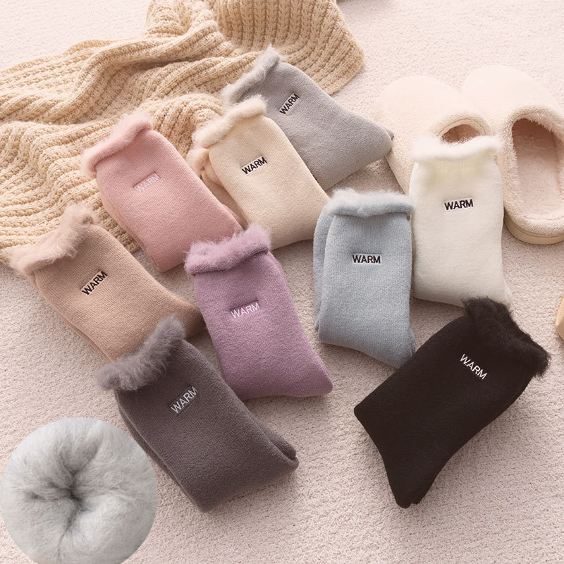 New Arrivals Soft Regular Women Slouch Winter Slipper Socks Unisex Fuzzy Crew Socks For Women