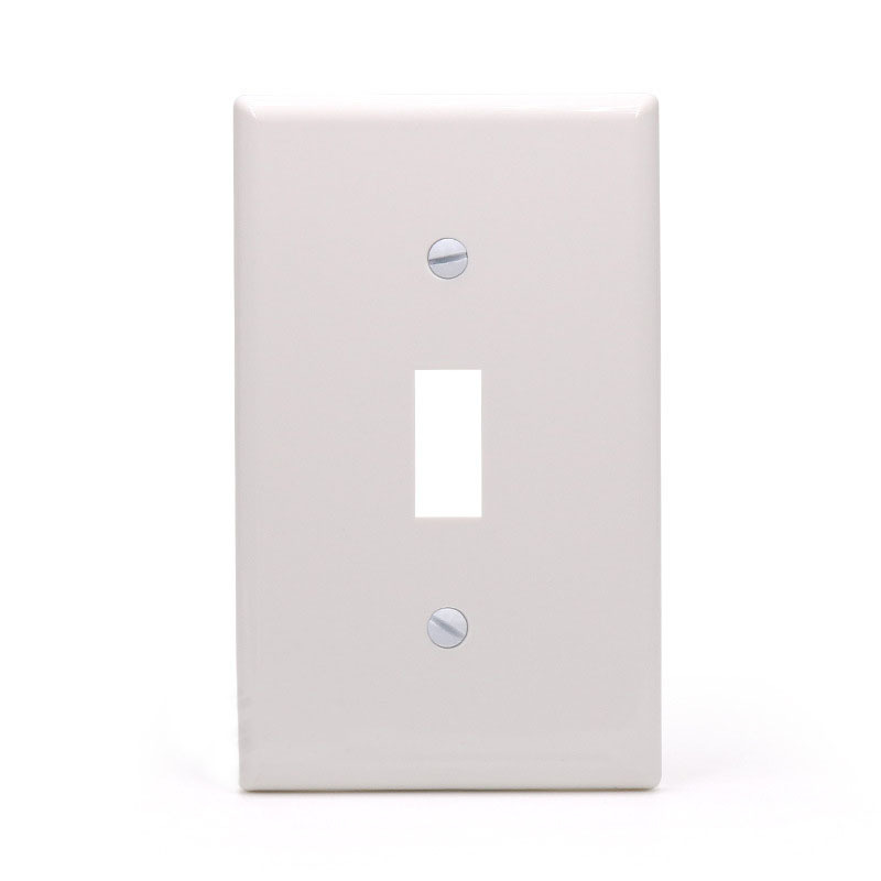 Hot Sale American Electrical Plastic Cover Wall Switch Single Pole Light Toggle Switch