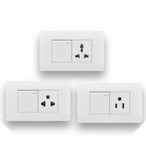 Home Smart Plug Socket Us Wall Outlet Socket and 118 Wall Switch Push Button Switches