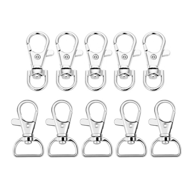 Loberster hook+J-hook+Breakaway Buckle+Safety Release Metallic Buckle Lanyard Accessory Plastic Hook for Lanyard