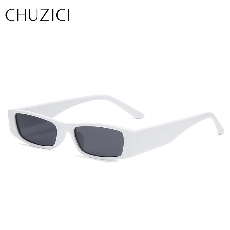 CHUZICI Retro Small Rectangle Sunglasses Women Fashion Leopard Tea Gradient Eyewear Shades UV400 Men Trending Sun Glasses