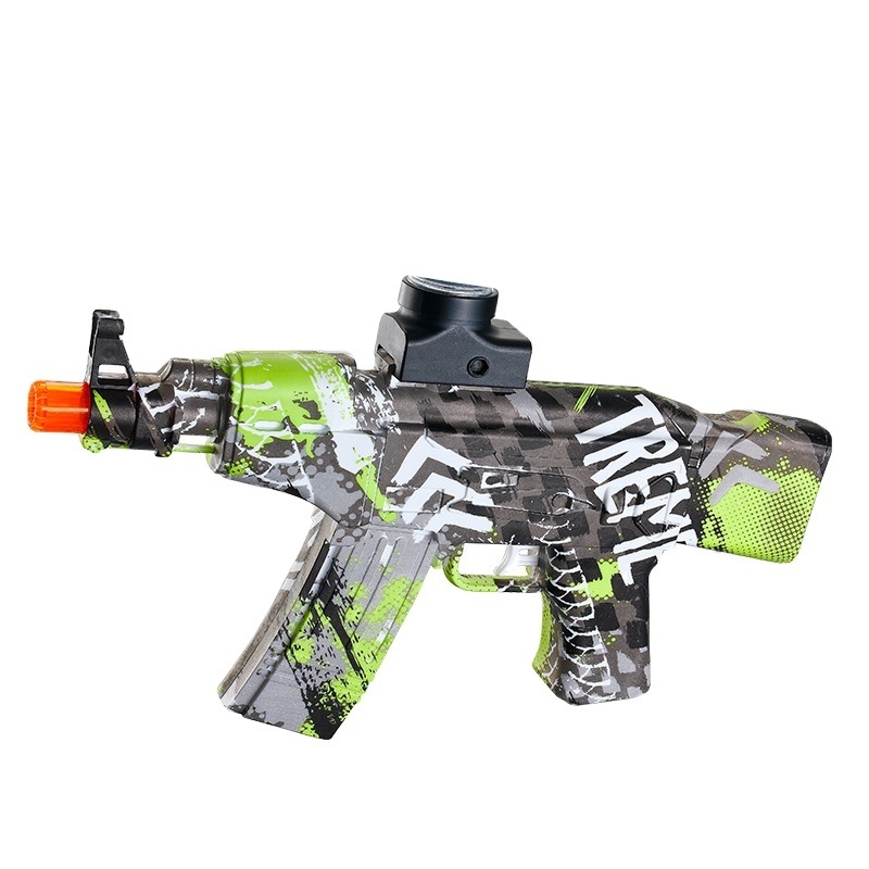 YUJIAN hot sell Full Auto AK Ejection Shooting Gun Toys Electric Gel Ball Blaster toys Gun for kids with Water beads