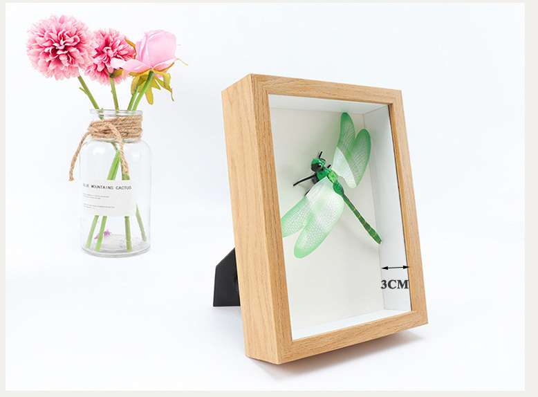 Wholesale Mdf Craft Picture Box Frame Photo 3d Shadow Specimens Box Frame