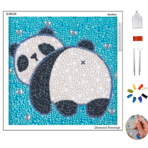 5d Diy Diamond Painting Cross Stitch Baby Panda Full Drill Animal Picture Diamond Embroidery Home Decor Wall Art