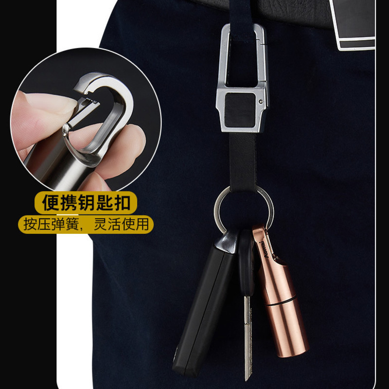 Mini Key Chain moulding Metal Kerosene Lighter And Small Creative Integrated Multifunctional Pocket Lighter Pendant