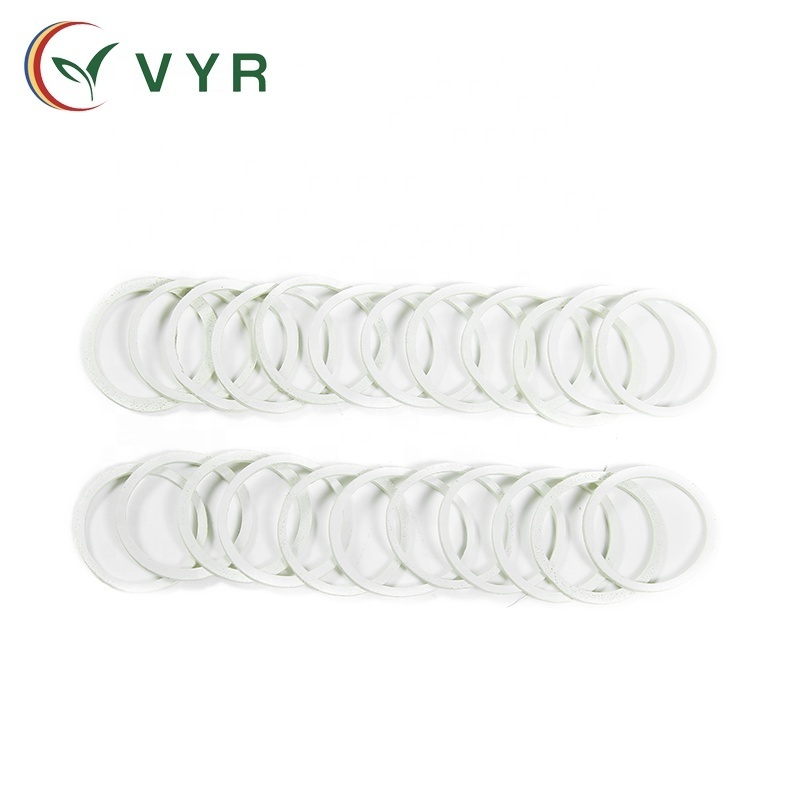 Excellent Quality Superior Elasticity White  Rubber Elastic Band 0.6 Inches in Diameter