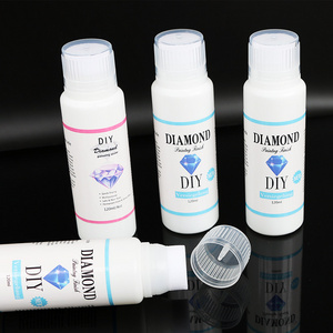 5d Diamond Painting Tool 120 ML Sealer Brighten Up Effect Diamond Embroidery Permanent Hold Sealer Glue With Sponge Head