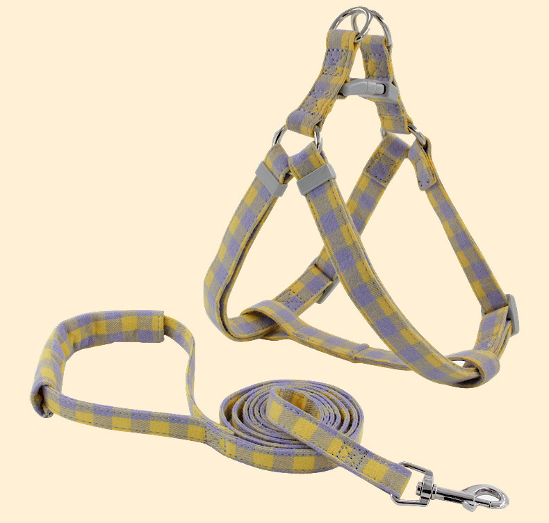 New Polyester-cotton Reflective Pet Chest Sling Reflective Chest Sling Small and Medium-sized Dogs Leashing Rope Pet Products