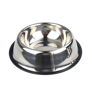 Pet Bowl Pet Supplies Cat Food Bowls Wholesale Stainless Steel Pet Feeder Dog Stainless Steel Cat Dog Bowls