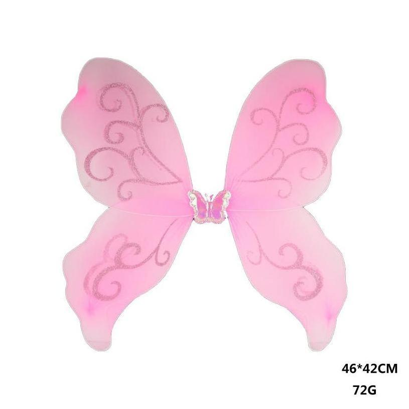 Led Butterfly Wings Ornaments Light Up Giant Sublimation Craft Women Moving Wing Children'S Dream Party Beautiful Fairy Wings