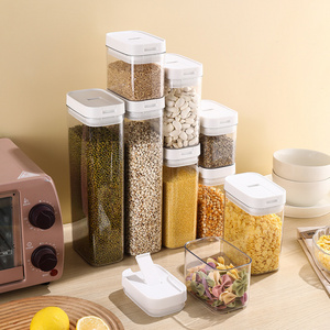 800ml Airtight Food Storage Container with Lid for Kitchen and Pantry Organization BPA Free Special Lock Easy Open