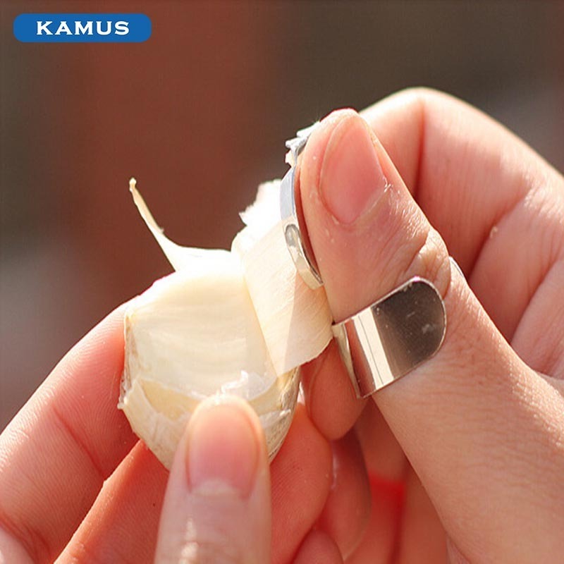 Kamus Brand Factory Price Multi-function Garlic Tools Ginger Peeler Fruit & Vegetable Tools Stainless Steel Eco-friendly Stocked