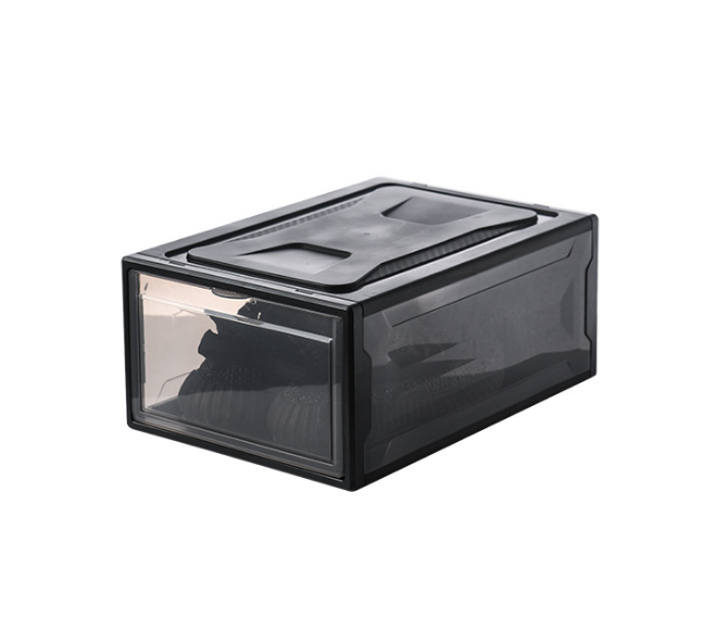 New Shoe Storage Boxes Clear Stackable Shoe Containers for Closet Sneaker Storage Display Boxes Shoe Minimalist Storage Box