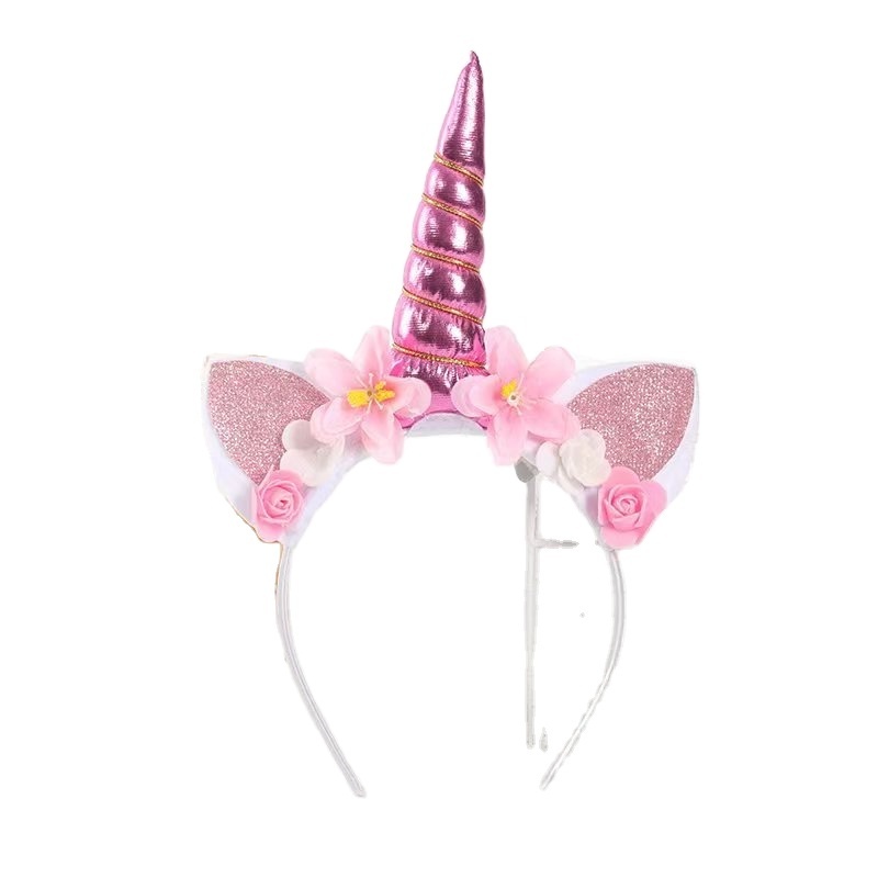 hot sale nice price Small Quantity Fast Delivery Kids Party Cosplay Unicorn Headband