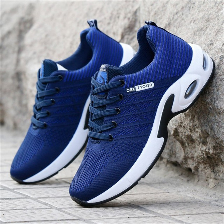 China Factory Fashion Low Price Durable Lace-up Non-slip Mens Sports Running Shoes And Sneakers