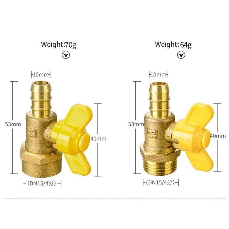 Brass Valves Ball Pipe Fittings 3 Way High Pressure Vacuum Sanitary Hydraulic Proportional Irrigation Sump Pump Check Valve