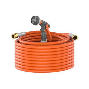 2 Inch Water Hose tuyau arrosage jardin pink Top Selling Oem/Odm Hight Quality Retractable Steel Corrugated Pvc Transparent Hose