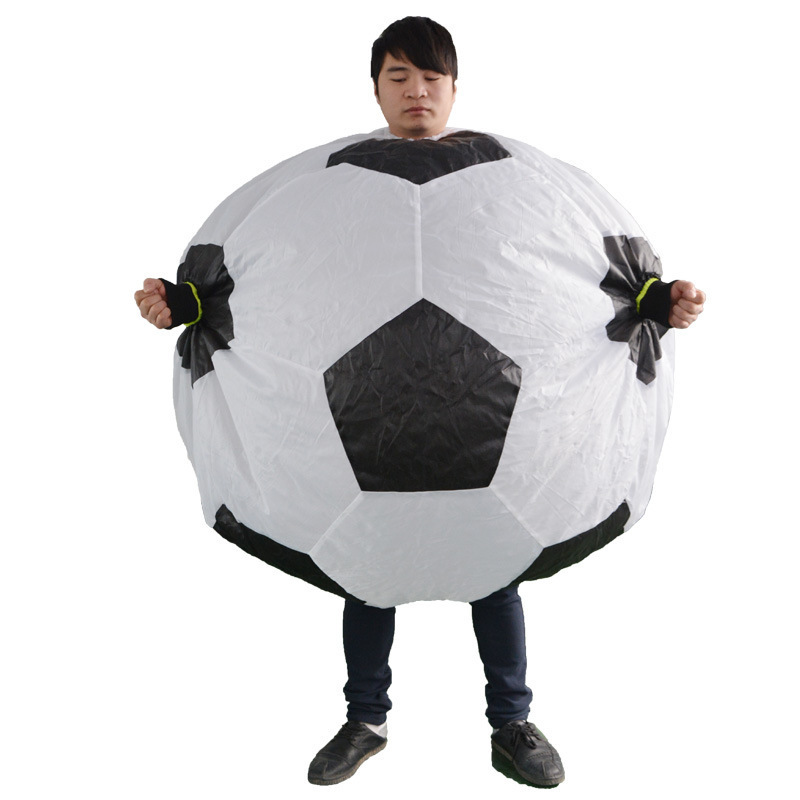 manufacturer 2022 adult funny cheerleading football and soccer wear inflatable costume